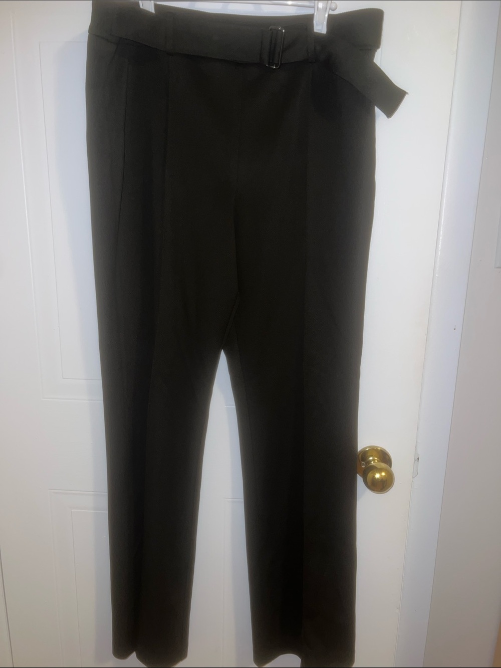 Suzy Shier Black Stretch Fabric Pants
